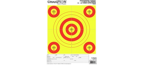 Champion Shotkeeper Paper Target - 12 Pack