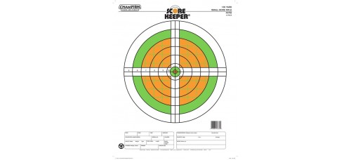 Champion Score Keeper Fluorescent Orange And Green Bull Targets