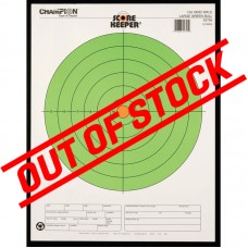 Champion Targets Score Keeper Large Rifle Target - 12 Pack