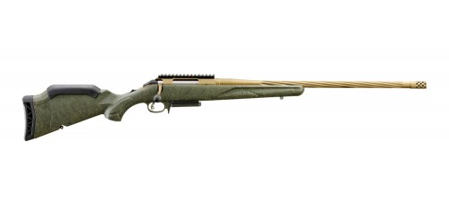 Ruger American Gen II .308 Win 22" Barrel Bolt Action Rifle - Green Splatter