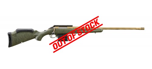 Ruger American Gen II .204 Ruger 22" Barrel Bolt Action Rifle - Green Splatter