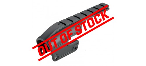 Weaver Mossberg 500 No Gunsmith Saddle Shotgun Mount Weaver Mossberg 500 No Gunsmith Saddle Shotgun Mount