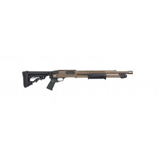 Mossberg 590R Stand-Off 12 Gauge 3" 18.5" Barrel Pump Action Shotgun - FDE