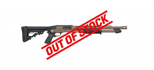 Mossberg 590R Stand-Off 12 Gauge 3" 18.5" Barrel Pump Action Shotgun - FDE