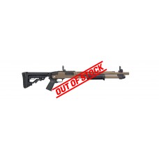 Mossberg 590R Cerakote 12 Gauge 3" 18.5" Barrel Pump Action Shotgun - FDE Mossberg 590R Cerakote 12 Gauge 3" 18.5" Barrel Pump Action Shotgun - FDE