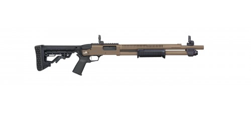 Mossberg 590R Cerakote 12 Gauge 3" 18.5" Barrel Pump Action Shotgun - FDE