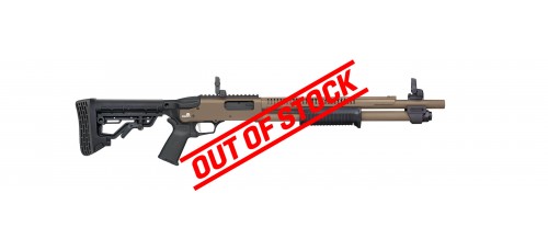 Mossberg 590R Cerakote 12 Gauge 3" 18.5" Barrel Pump Action Shotgun - FDE Mossberg 590R Cerakote 12 Gauge 3" 18.5" Barrel Pump Action Shotgun - FDE