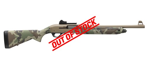 Winchester SX4 Defender Woodland FDE 12 Gauge 3" 18.5" Barrel Semi Auto Shotgun Winchester SX4 Defender Woodland FDE 12 Gauge 3" 18.5" Barrel Semi Auto Shotgun