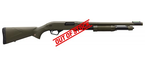 Winchester SXP OD Green Defender 12 Gauge 3" 18" Barrel Pump Action Shotgun Winchester SXP OD Green Defender 12 Gauge 3" 18" Barrel Pump Action Shotgun