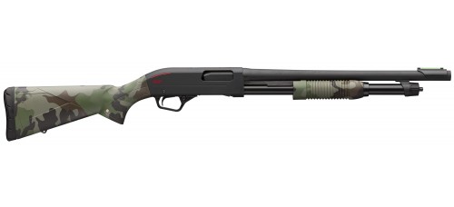 Winchester SXP Hybrid Defender 12 Gauge 3" 18" Barrel Pump Action Shotgun - Woodland Winchester SXP Hybrid Defender 12 Gauge 3" 18" Barrel Pump Action Shotgun - Woodland
