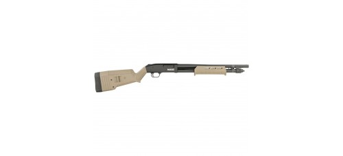 Mossberg 590S M-Lok 12 Gauge 3" 18.5" Barrel Pump Action Shotgun - FDE