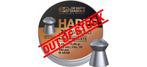 JSB Match Diabolo Hades .22 Caliber 15.89 Grain Diabolo Pellets