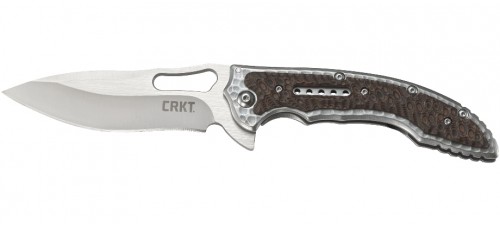 CRKT Fossil 3.96" Folding Blade Pocket Knife