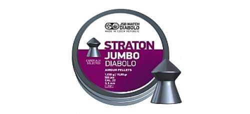 JSB Match Diabolo Straton .22 Caliber 15.89 Grain Jumbo Diabolo Pellets