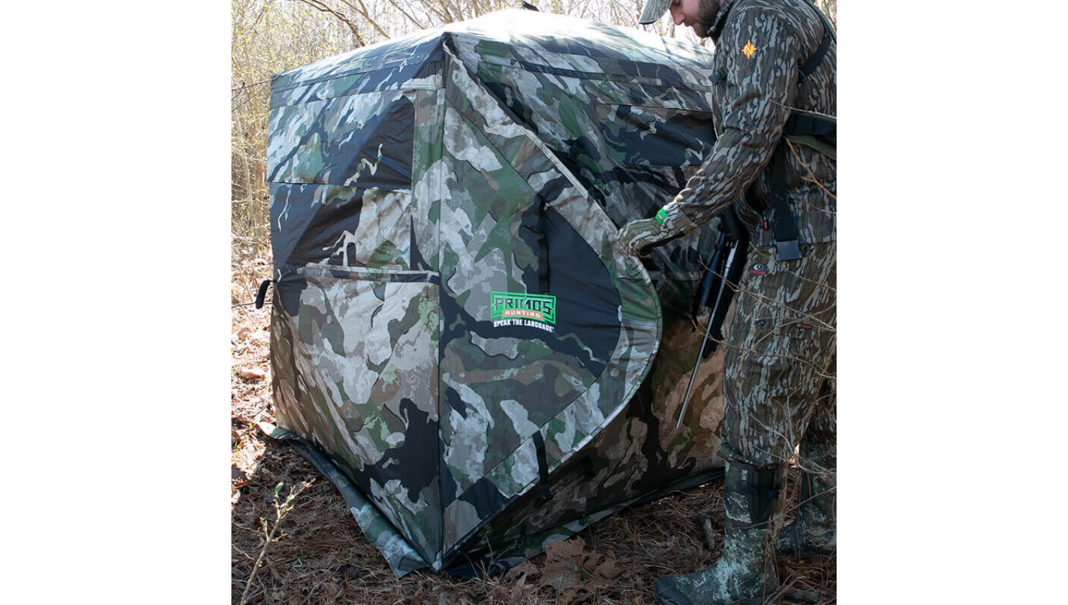 Primos Hunting Full Frontal One-Way See-Through Hunting Blind