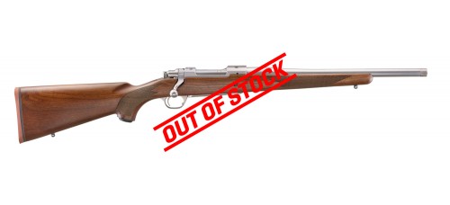 Ruger Hawkeye Hunter .308 Win 16.6" Barrel Bolt Action Rifle - Stainless Steel