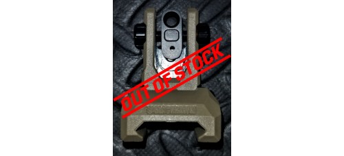 Blackhawk! Hybrid Flat Dark Earth Folding Rear Sight