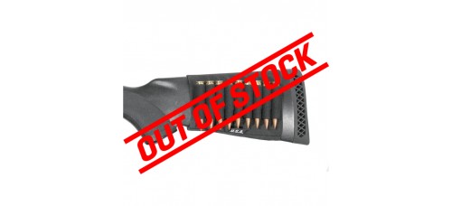 Blackhawk Rifle Buttstock Shell Holder - Open - Black
