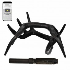 Illusion Hunting Systems Black Rack & Extinguisher Combo - Gray