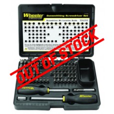 Wheeler Engineering 72 Piece Professional Gunsmithing Screwdriver Set