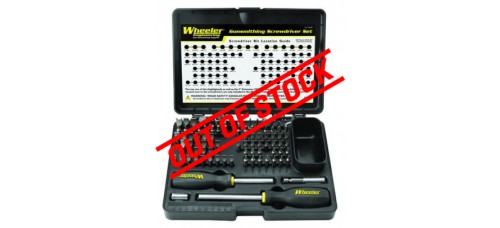 Wheeler Engineering 72 Piece Professional Gunsmithing Screwdriver Set