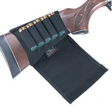 Uncle Mike's 5 Loop Flap Style Buttstock Shell Holder for Shotguns