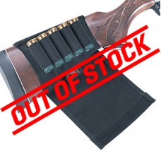 Uncle Mike's 5 Loop Flap Style Buttstock Shell Holder for Shotguns Uncle Mike's 5 Loop Flap Style Buttstock Shell Holder for Shotguns