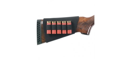 Uncle Mike's 5 Loop Neoprene Buttstock Shell Holder for Shotguns