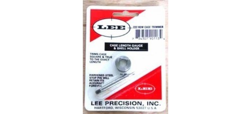 Lee Precision .243 Win Case Length Gauge & Shell Holder