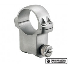 Ruger 6KHM Hawkeye 1" X-High Matte Stainless Rings