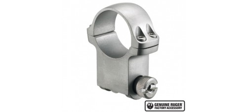 Ruger 6KHM Hawkeye 1" X-High Matte Stainless Rings