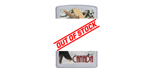 Zippo Windproof Canada Moose Lighter