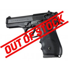 Hogue Beretta 92/96 Series Grip with Finger Grooves Black