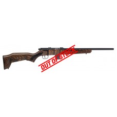Savage 93R17 Minimalist Brown .17 HMR 18" Barrel Bolt Action Rimfire Rifle
