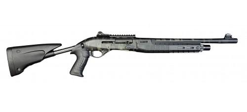 Benelli M2-G1 Tactical Telescopic 12 Gauge 3" 18.5" Barrel Semi Auto Shotgun - MultiCam® Black
