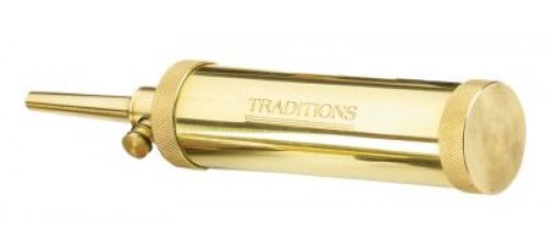 Traditions Deluxe Tubular Powder Flask with Valve