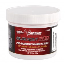 Traditions Blackout 209 Pre-Saturated Cleaning Patches - 100/Jar Traditions Blackout 209 Pre-Saturated Cleaning Patches - 100/Jar