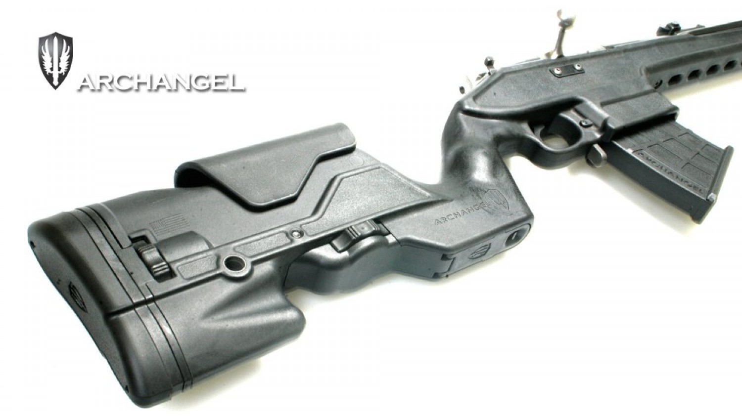 Archangel Detachable Magazine Conversion Stock for Mosin Nagant Rifles.