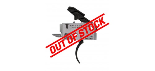 TriggerTech AR Duty AR15 Semi Auto 3.5 LBS. Traditional Curved Trigger - Black