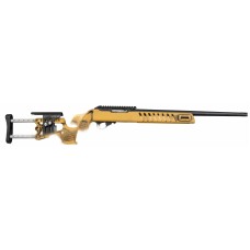 Black Rain Ordnance Pro Am .22LR 18" Barrel Semi Auto Rimfire Rifle- Distressed Yellow Black Rain Ordnance Pro Am .22LR 18" Barrel Semi Auto Rimfire Rifle- Distressed Yellow