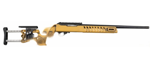 Black Rain Ordnance Pro Am .22LR 18" Barrel Semi Auto Rimfire Rifle- Distressed Yellow