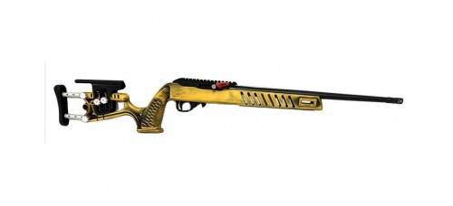 Black Rain Ordnance Pro Am .22LR 18" Barrel Semi Auto Rimfire Rifle- Distressed Yellow Black Rain Ordnance Pro Am .22LR 18" Barrel Semi Auto Rimfire Rifle- Distressed Yellow