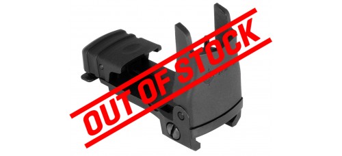 Mission First Tactical Windage/Elevation Flip Up Front Sight - Black