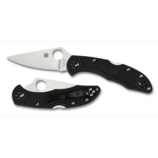 Spyderco Delica 4 Black FRN FFG 7 1/8" Folding Blade Knife