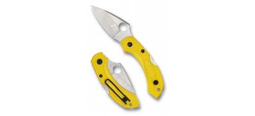 Spyderco Dragonfly 2 Salt 2.28" Blade Folding Blade Knife - Yellow Spyderco Dragonfly 2 Salt 2.28" Blade Folding Blade Knife - Yellow