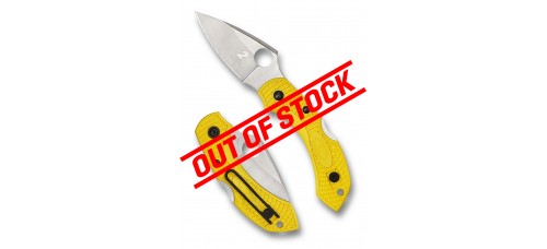 Spyderco Dragonfly 2 Salt 2.28" Blade Folding Blade Knife - Yellow
