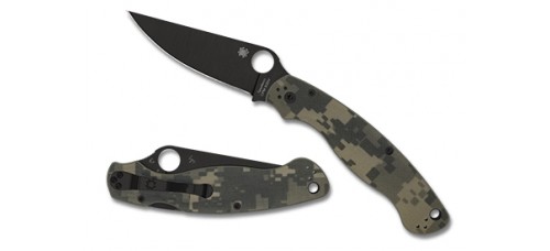 Spyderco Military 2 Camo 4" Folding Blade Knife