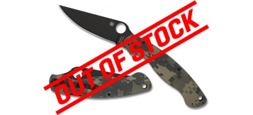 Spyderco Military 2 Camo 4" Folding Blade Knife