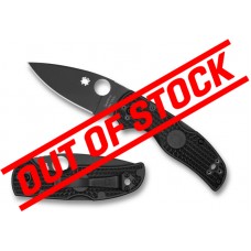 Spyderco Native 5 All Black Folding Knife