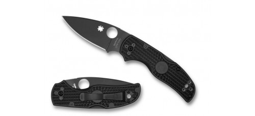 Spyderco Native 5 All Black Folding Knife
